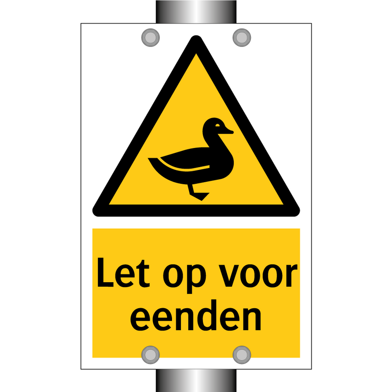 Let op voor eenden
