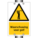 Waarschuwing voor golf