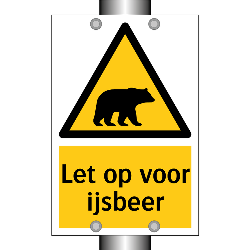 Let op voor ijsbeer