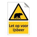 Let op voor ijsbeer