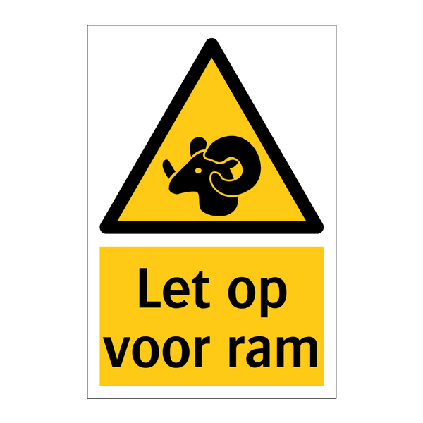Let op voor ram