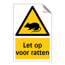 Let op voor ratten