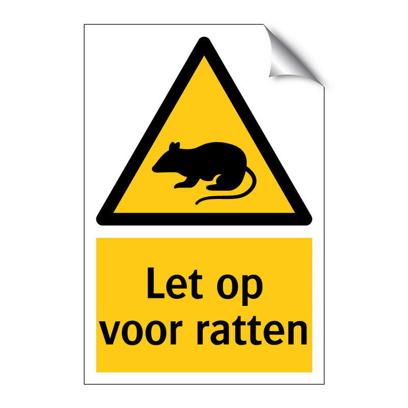 Let op voor ratten