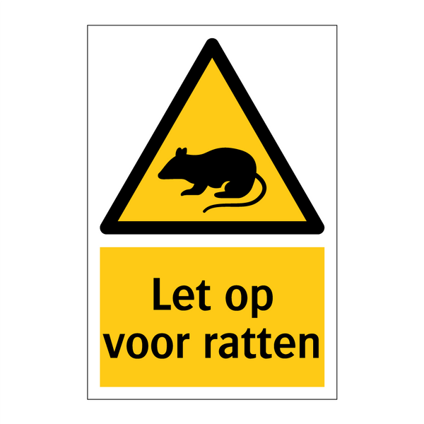 Let op voor ratten