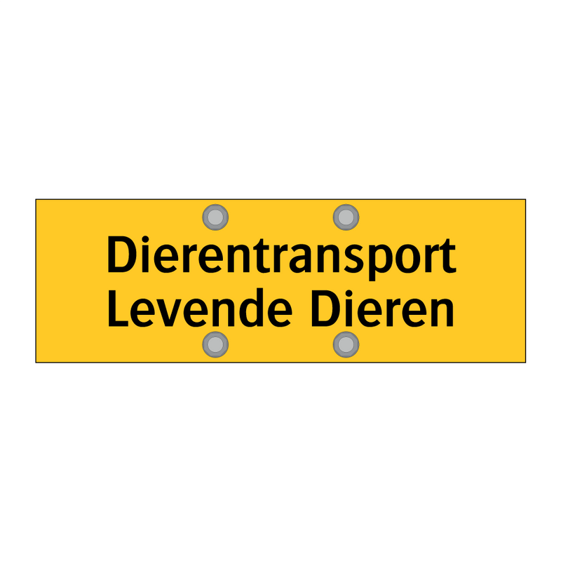 Dierentransport Levende Dieren