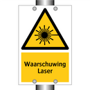 Waarschuwing Laser