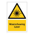 Waarschuwing Laser