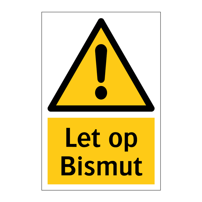 Let op Bismut