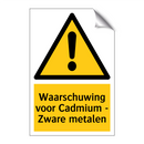 Waarschuwing voor Cadmium - Zware metalen