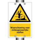 Waarschuwing voor milieugevaarlijke stoffen