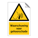 Waarschuwing voor gehoorschade