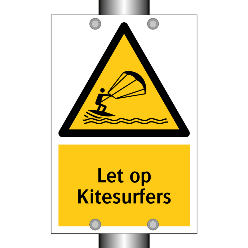 Let op Kitesurfers