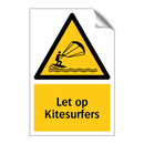 Let op Kitesurfers