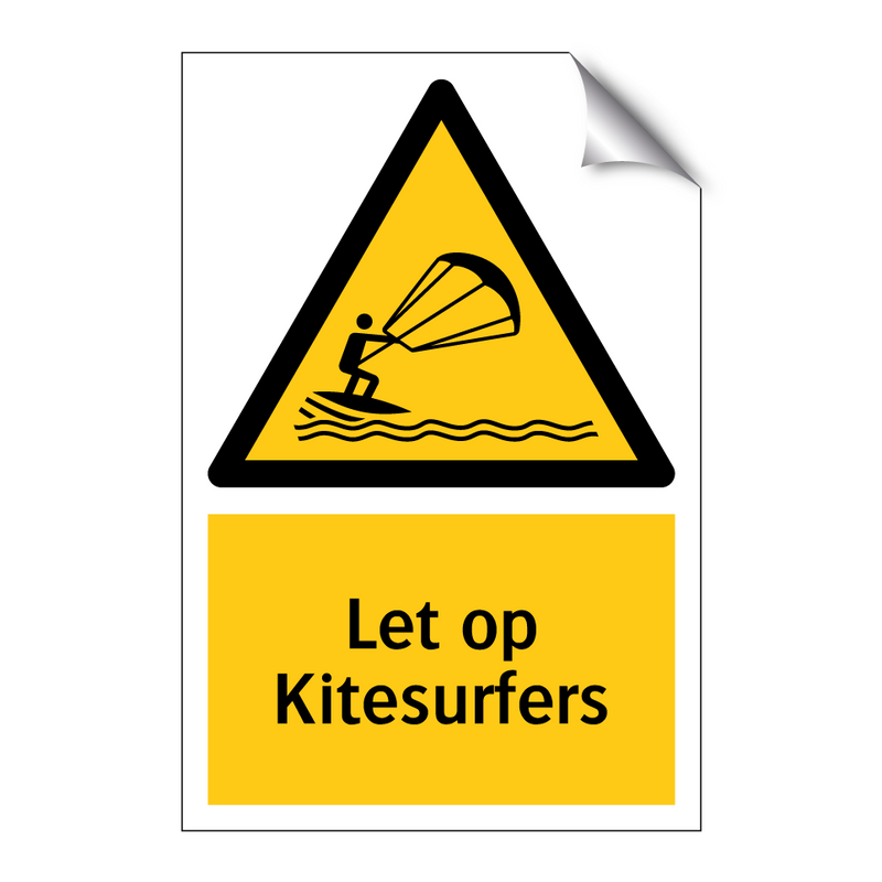 Let op Kitesurfers