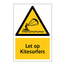 Let op Kitesurfers