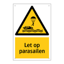 Let op parasailen
