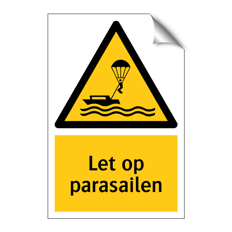 Let op parasailen