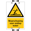 Waarschuwing voor ondiep water