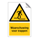 Waarschuwing voor trappen