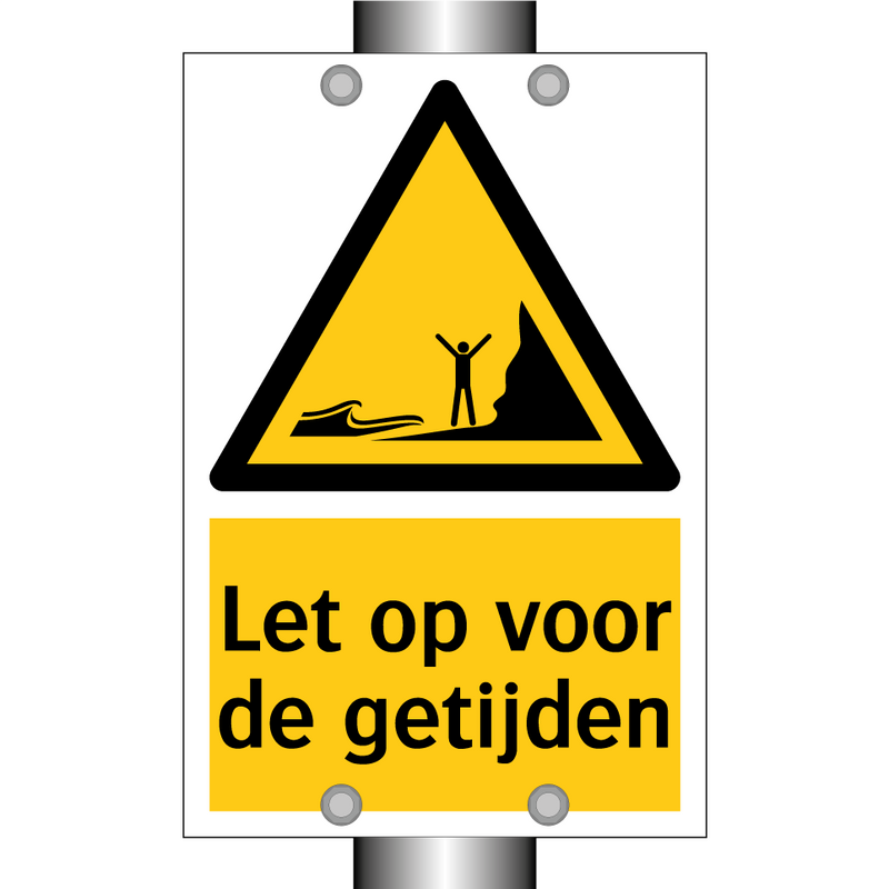 Let op voor de getijden