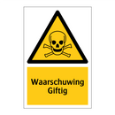 Waarschuwing Giftig