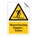 Waarschuwing Trappen / Treden