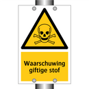 Waarschuwing giftige stof