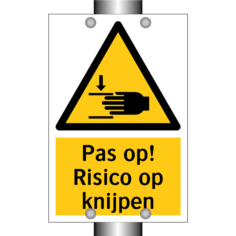 Pas op! Risico op knijpen