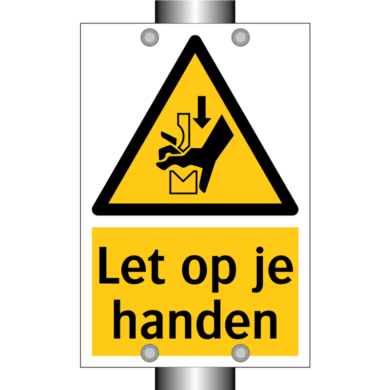 Let op je handen