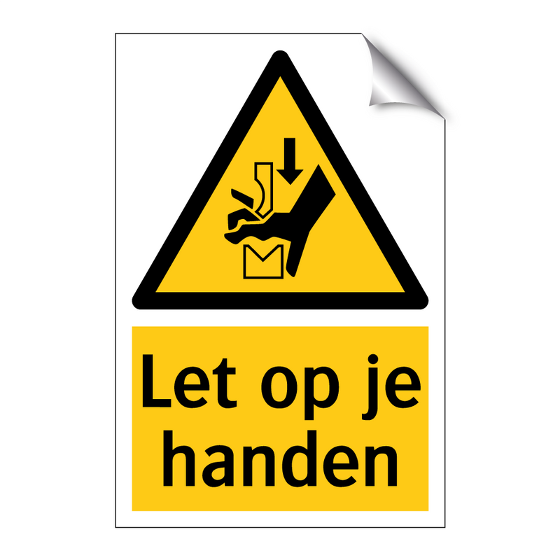 Let op je handen