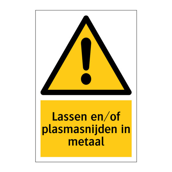 Lassen en/of plasmasnijden in metaal