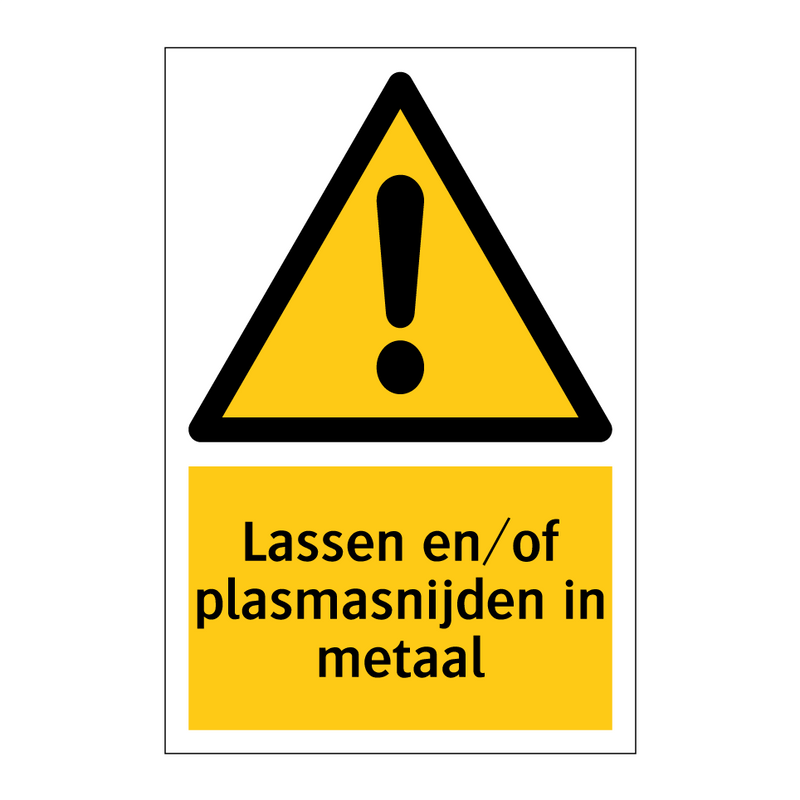 Lassen en/of plasmasnijden in metaal