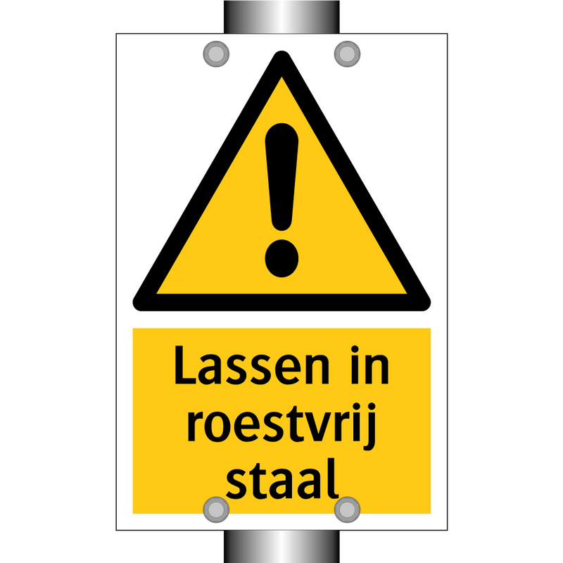 Lassen in roestvrij staal