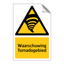 Waarschuwing Tornadogebied