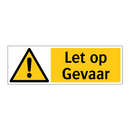 Let op Gevaar