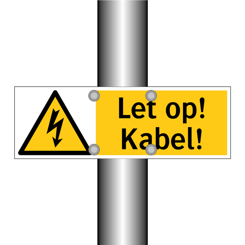 Let op! Kabel!