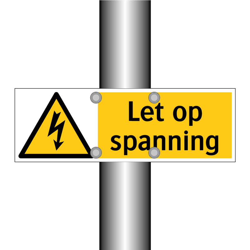 Let op spanning