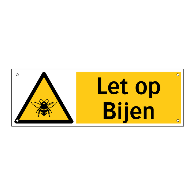 Let op Bijen