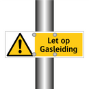 Let op Gasleiding