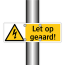 Let op geaard!