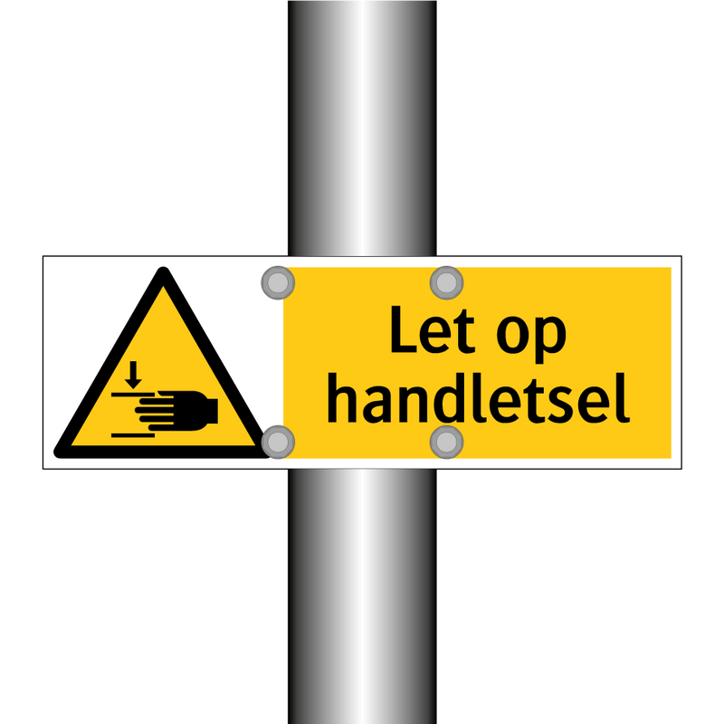 Let op handletsel