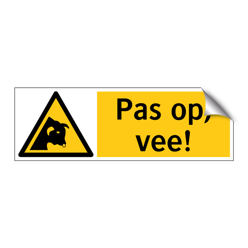 Pas op, vee!