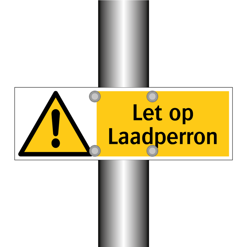 Let op Laadperron