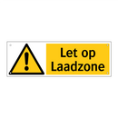 Let op Laadzone