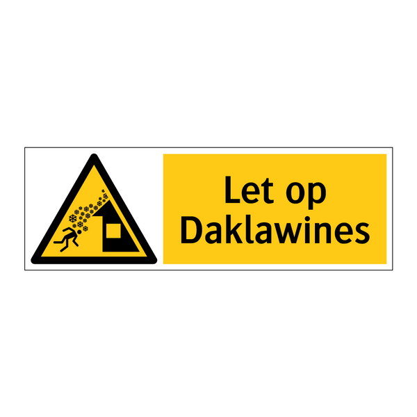 Let op Daklawines