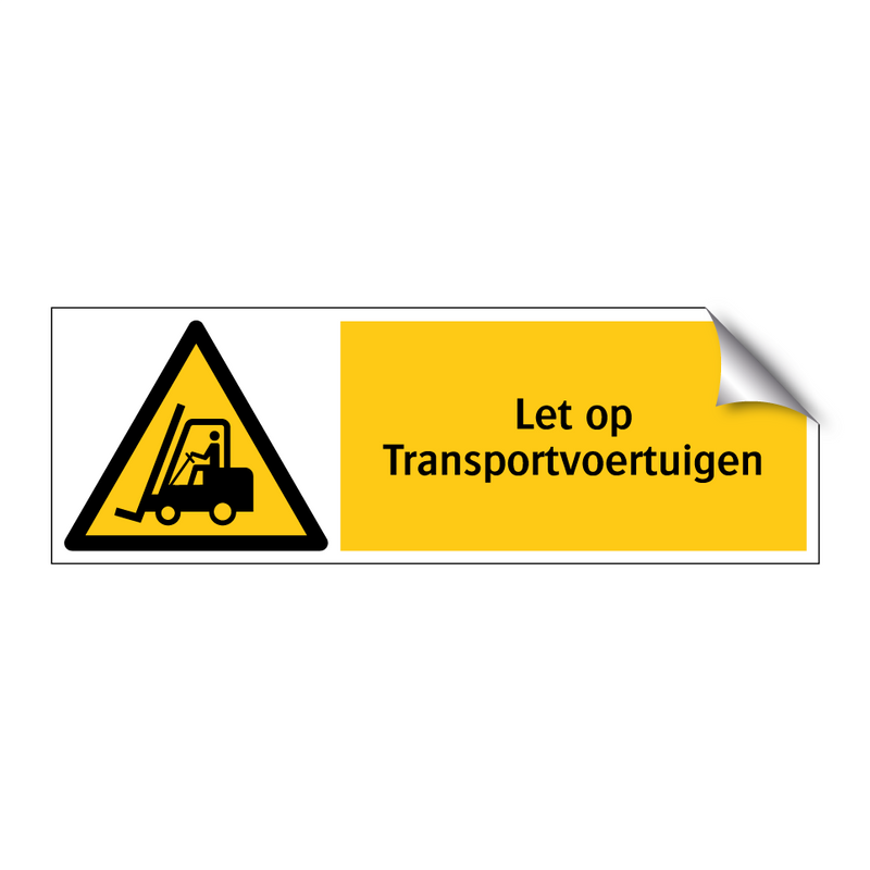 Let op Transportvoertuigen