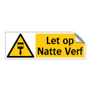 Let op Natte Verf