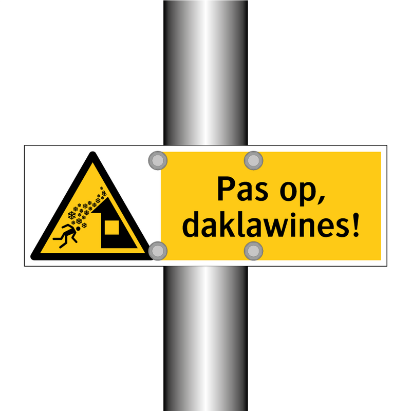 Pas op, daklawines!