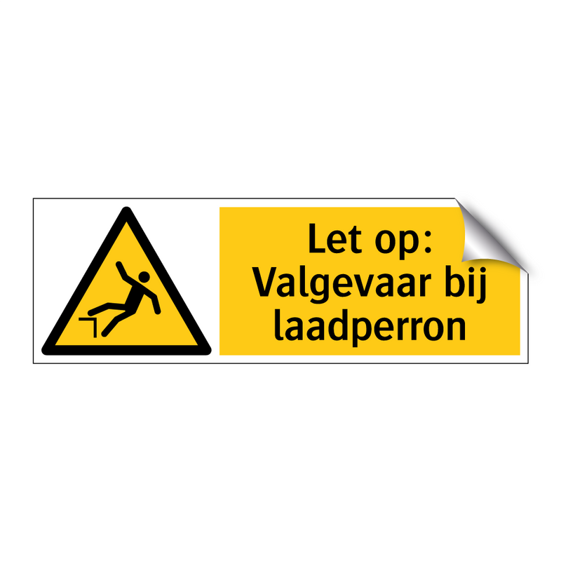 Let op: Valgevaar bij laadperron