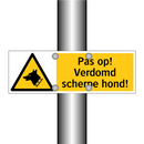 Pas op! Verdomd scherpe hond!